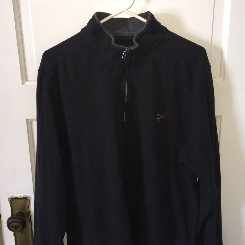 Greg Norman  Grey 1/4 Zip Pullover